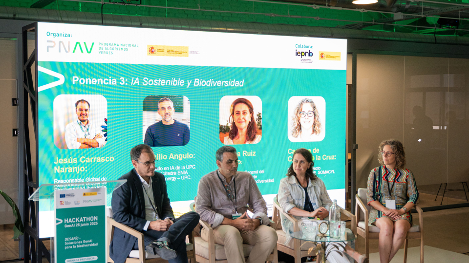 Ponencia 3: IA sostenible y Biodiversidad