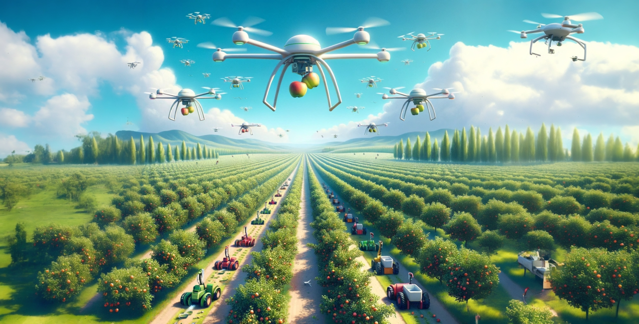 IA Revoluciona la Agricultura Sostenible con Drones Autónomos