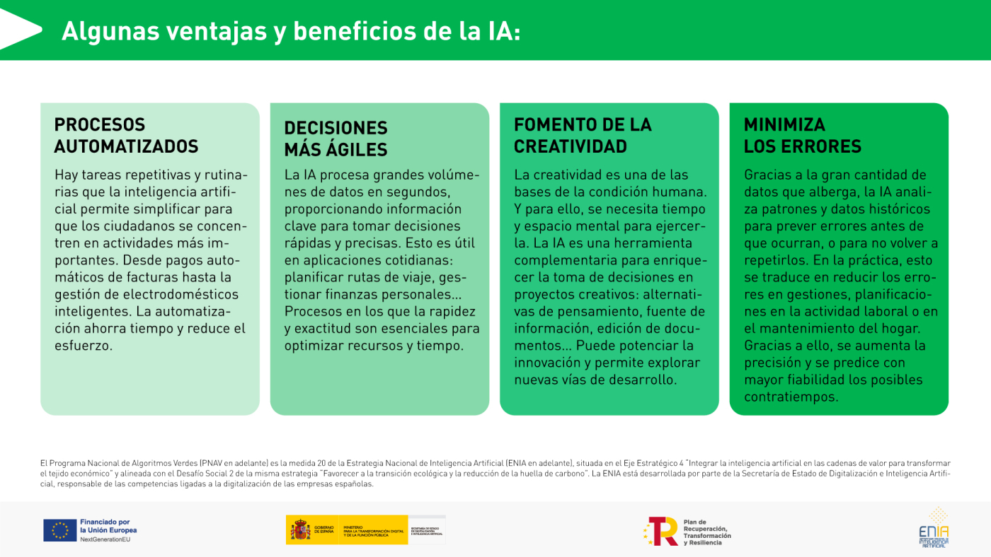 Ventajas y beneficios de la IA